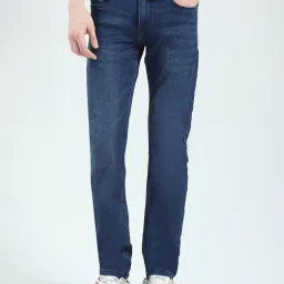 Monte Carlo Navy Blue Regular Fit Jeans image 1