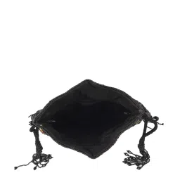 Cheemo Black Synthetic Potli image 4