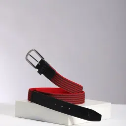 Allen Solly Red PU Waist Belt For Men-picture-15