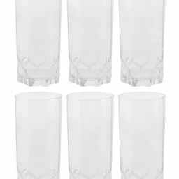 Pasabahce Transparent Glass Water Juice Glasses - Set of 6 (325ml) image 4