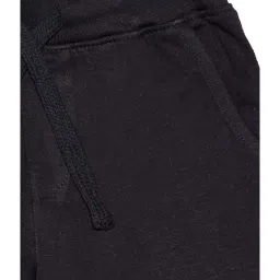 Kiddopanti Kids Black Printed Shorts image 3