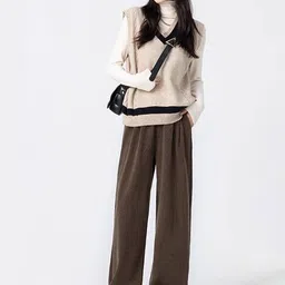 StyleCast Women Loose Fit High-Rise Trousers-picture-39