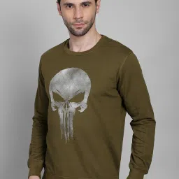 Free Authority Punisher Printed Regular Fit Sweatshirt image 3