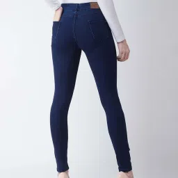 Miss Chase Navy Mid Rise Jeans image 2
