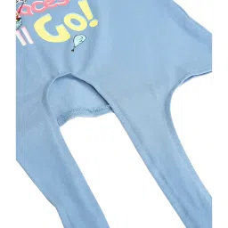 Tiny Girl Kids Sky Blue Printed Top image 4