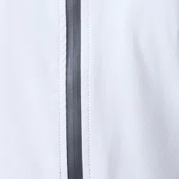 Parx Light Grey Full Sleeves Mandarin Collar Jacket image 4