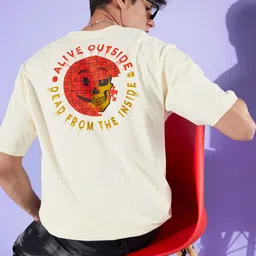 Difference of Opinion Printed Cotton Oversized T-shirt-picture-20