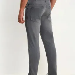 Allen Solly Grey Slim Fit Jeans image 2