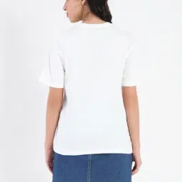 MADAME White Graphic T-Shirt image 2