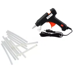 Fadman 20 W Hot Melt Glue Gun with 12 Sticks Standard Temperature Black 7 mm Stick Dia., (12)FD-20W BLACK -12-ST-picture-34