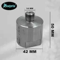 Assorts Lathe Spindle Adapter Alloy Steel M14x1 Thread 65 mm 4 Jaws 25 mm 8 TPI Self Centering Chuck image 5