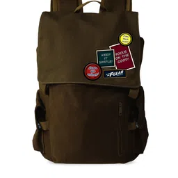 F Gear Unisex Olive Green Graphic Backpack-picture-39