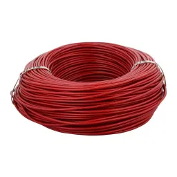 KEI Conflame 4 Sq.mm 1 Core Flame Retardant Low Smoke Halogen Industrial Cable Green (90 m) image 1