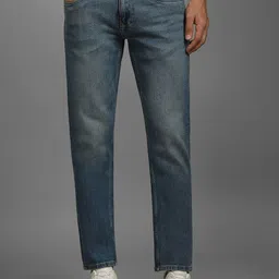 Louis Philippe Jeans Men Regular Fit Light Fade Cotton Jeans-picture-45