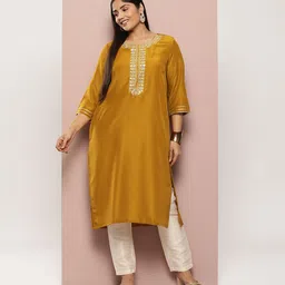 Sztori Plus Size Gotta Patti Kurta-picture-26