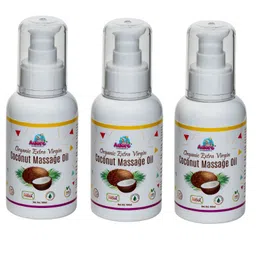 Adore Organic Extra Virgin Cold Pressed Pure & Premium Coconut Massage Oil- 100ml- 3 Bottles-picture-21