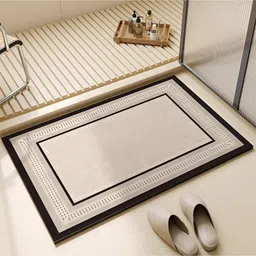 SYGA Non-Slip Quick-Drying Bathroom & Door Mat Water Absorbent, Easy-to-Clean, Wear-Resistant Floor Mat-image-19