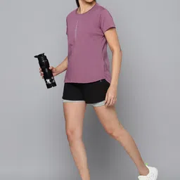 HRX by Hrithik Roshan Typography Printed Rapid-Dry Training T-shirt image 5