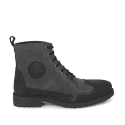 Royal Enfield Men's Huntsman Grey Derby Boots image 1