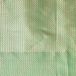 Banarasi Silk Works Green Silk Woven Saree With Unstitched Blouse image 5