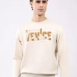 Monte Carlo Beige Regular Fit Printed Sweatshirt-picture-45