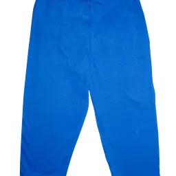 Kiddopanti Kids Royal Blue & Brown Solid Pyjamas (Pack Of 2) image 3