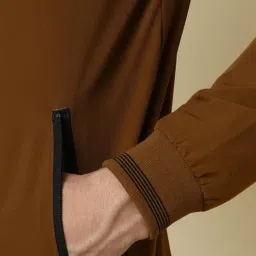 Allen Solly Brown Regular Fit Jacket image 4