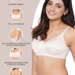 Wacoal White Bra - Non-Padded Underwired image 3