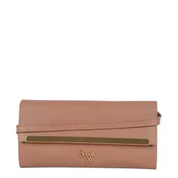 Baggit Pink Solid Wallet for Women-picture-13