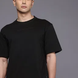 Louis Philippe Jeans Drop-Shoulder Sleeves Pure Cotton Relaxed Fit T-shirt-picture-53