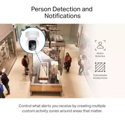 TP-link Pan/Tilt Home Security Wi-Fi Camera 3 MP White, Tapo C212 image 4