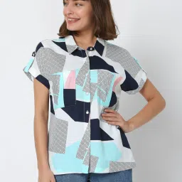 Vero Moda Multicolor Printed Shirt image 1