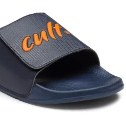 Cultsport Men's Navy Slides image 4