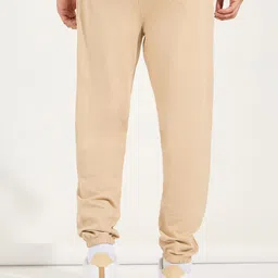 Styli Men Pure Cotton Relaxed-Fit Joggers image 3