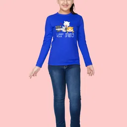 NUSYL Girls Printed T-shirt image 4