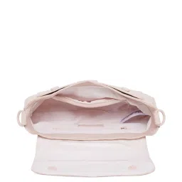 Aldo Pink Textured Medium Sling Handbag image 4