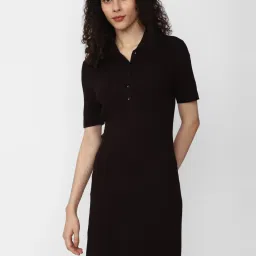 Van Heusen Black Striped Shift Dress image 1