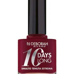 Deborah Milano 10 Days Long Nail Polish 884 Cherry - 11 ml image 1