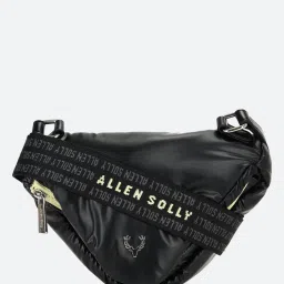 Allen Solly Black Solid Medium Sling Handbag image 1