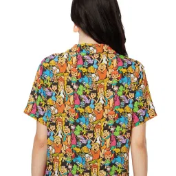 The Souled Store Multicolor The Flintstones: Gang Printed Shirt image 2