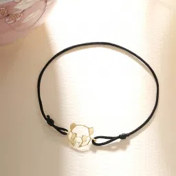 Mia by Tanishq 14k (585) Yellow Gold Cool Calm Panda Rakhi image 1