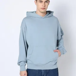 GAP Blue Regular Fit Solid Sweatshirt image 1