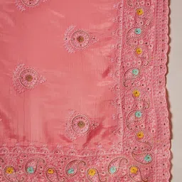 Sangria Embroidered Saree image 3
