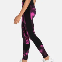 Puma Pink & Black Printed Tights image 3