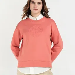 GANT Peach Relaxed Fit Sweatshirt-image-47