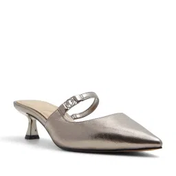 Aldo Women's ESPERANCE Pewter Stiletto Pumps image 1