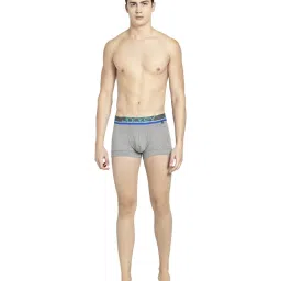 Jockey FP03 Mid Grey Trunks with Ultrasoft Waistband - Pack of 2 (Waistband Color May Vary) image 5