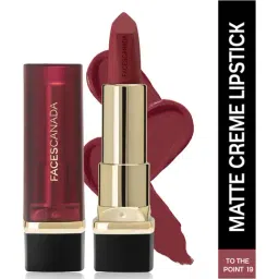 Faces Canada Comfy Matte Creme Lipstick To The Point 19 - 4.2 gm-image-34