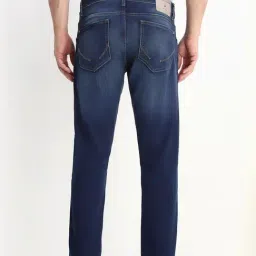 Allen Solly Navy Slim Fit Jeans image 2