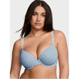 victoria's secret intimates Victoria's Secret Women Blue The T-Shirt Push-Up Perfect Shape Bra-picture-39